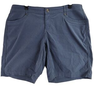 KUHL Freeflex Hiking Shorts Men 35 Blue Outdoor Gorpcore Technical